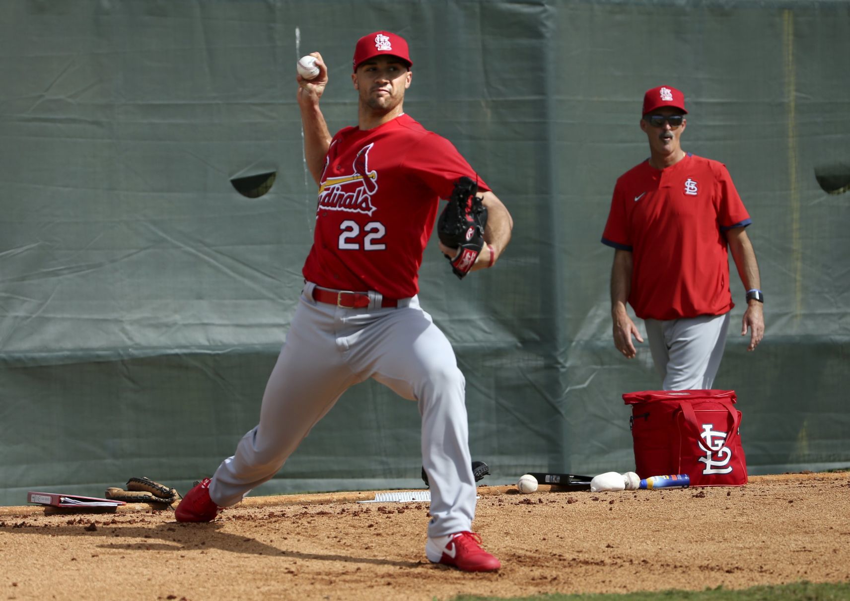 Thursday workout at Cardinals spring training
